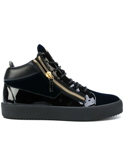 Giuseppe Zanotti Kriss Sneakers In Black Leather