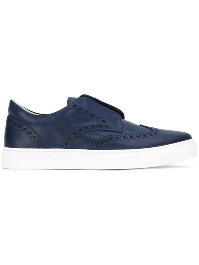 Montelpare Tradition Kids' Slip-on Trainers In Blue