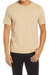 Vince Solid T-shirt In Washed Dunes