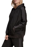 Adidas Originals Corduroy Hoodie In Black