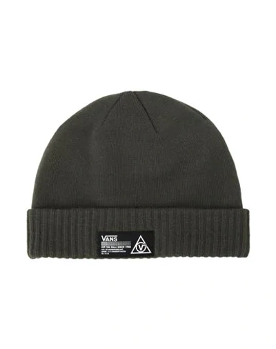 Vans 66 Supply Cuff Beanie In Green In Military Green