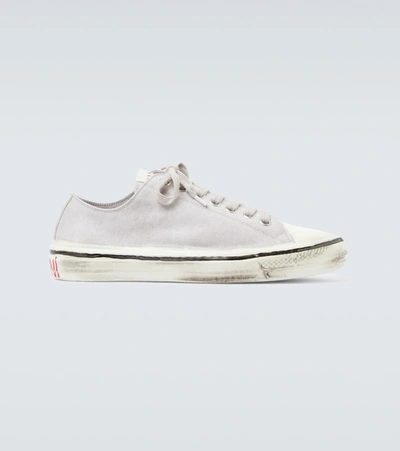 Marni Gooey Low-top Sneakers In White