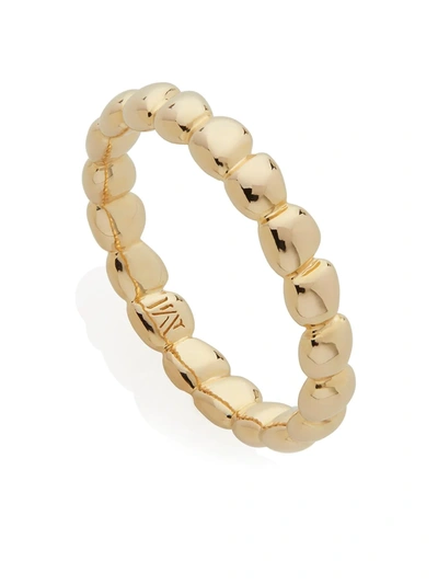 Monica Vinader Nura Teardrop 18ct Yellow Gold-plated Vermeil Recycled Sterling-silver Eternity Ring