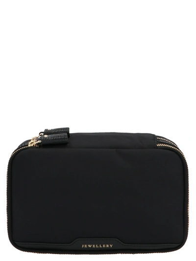 Anya Hindmarch Jewerly Pouch Bag In Black