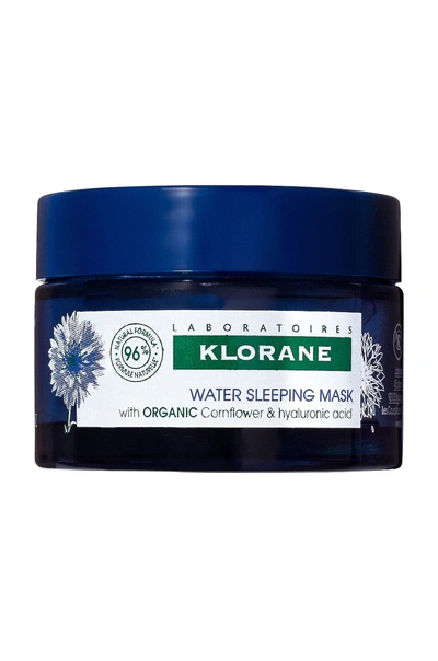 Klorane Revitalizing Water Sleeping Mask With Cornflower In N,a