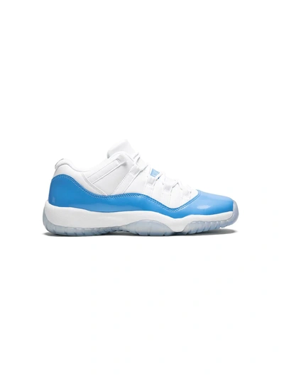 Nike Kids' Air Jordan 11 Retro Low Bg Sneakers In White/ Blue/ Black