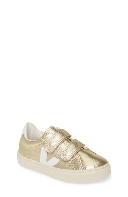gold veja sneakers