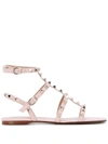 Valentino Garavani Rockstud Sandals In Pink