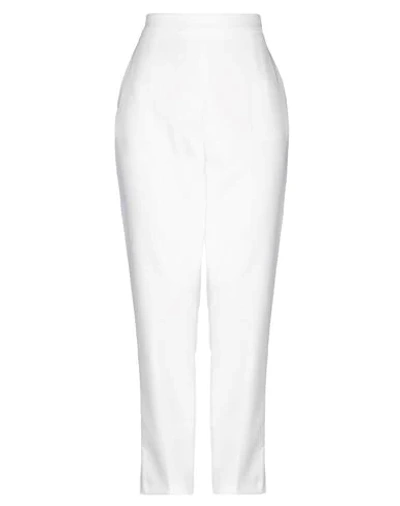 Elisabetta Franchi Pants In White