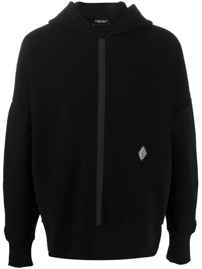 A-cold-wall* * Concealed Zipped Hoodie In Black