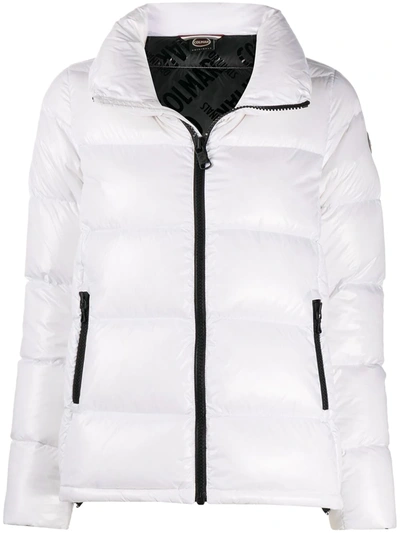 Colmar Padded Zip-up Down Jacket In White