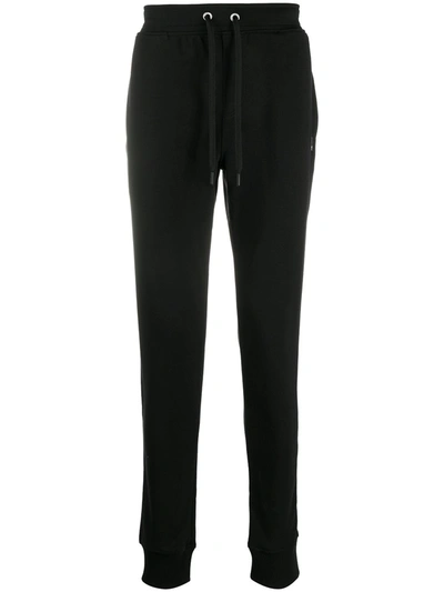 Moose Knuckles Reynolds Cotton Track Trousers In Black