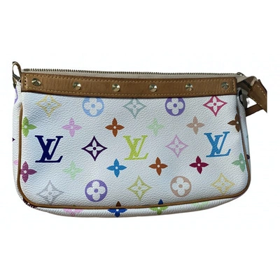 Pre-owned Louis Vuitton Pochette Accessoire Multicolour Cloth Clutch Bag