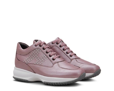 Hogan Leather Interactives In Pink