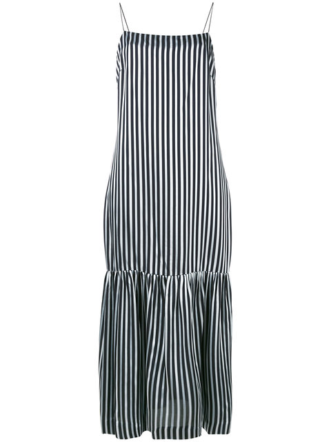 Elizabeth And James Spaghetti Strap Stripe Dress | ModeSens