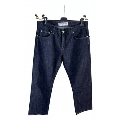Pre-owned Department 5 Straight Jeans In Blue