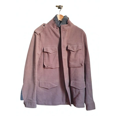 Pre-owned Mauro Grifoni Peacoat In Beige