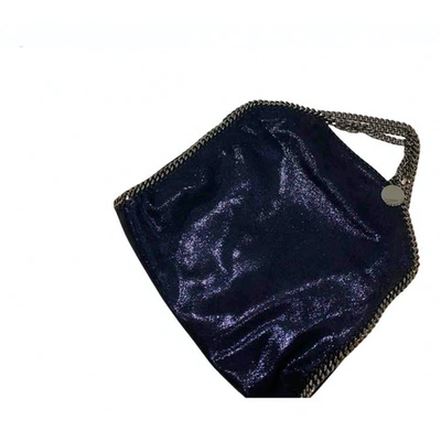 Pre-owned Stella Mccartney Falabella Navy Handbag