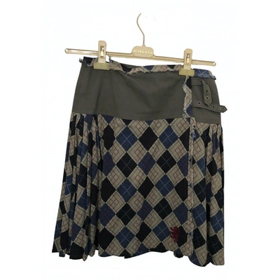 Pre-owned Pringle Of Scotland Mid-length Skirt In Multicolour