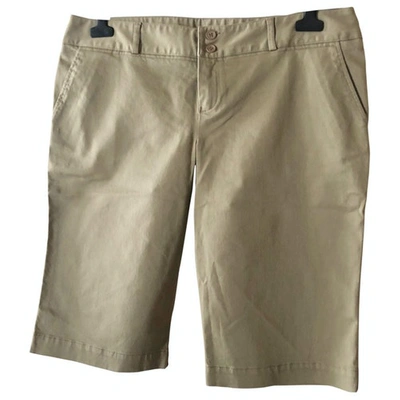 Pre-owned Lacoste Beige Cotton Shorts