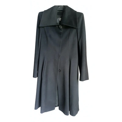 Pre-owned Cinzia Rocca Black Wool Coat