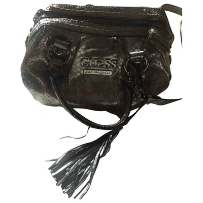 Pre-owned Guess Handbag In Metallic