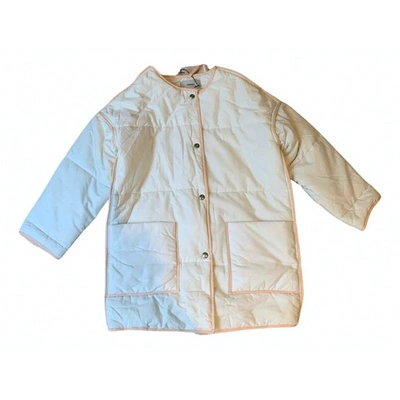 Pre-owned Humanoid White Cotton Coat