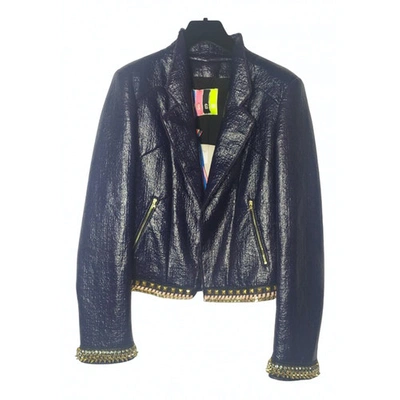 Pre-owned Msgm Jacket In Purple