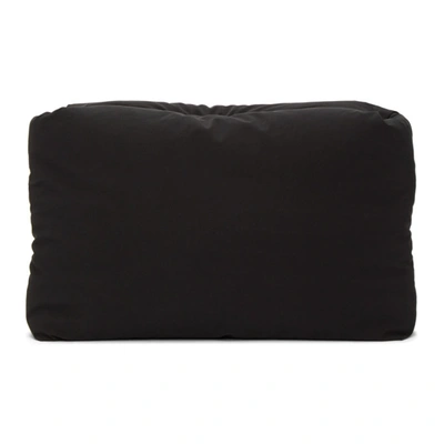 Kassl Editions Black Padded Pouch In 0054 Black