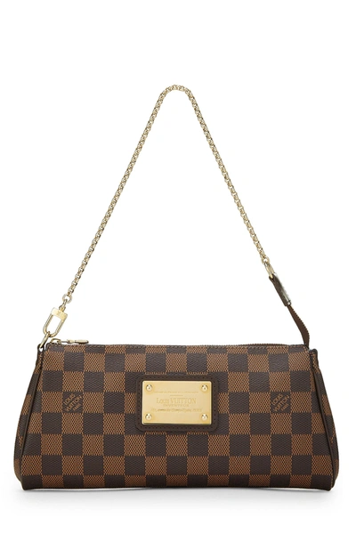 Pre-owned Louis Vuitton Damier Ebene Eva