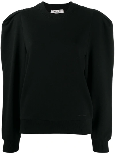 Givenchy Puff-sleeve Jumper In Black