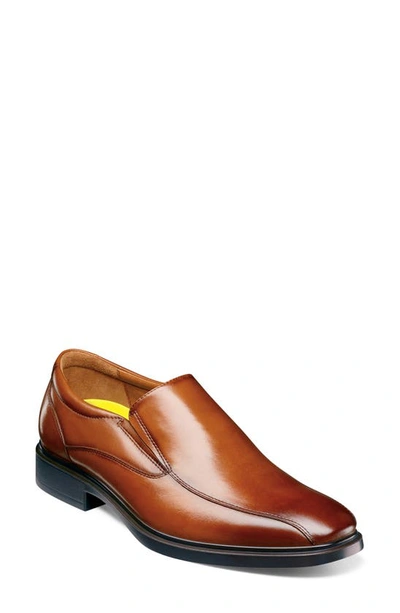 Florsheim Forecast Waterproof Bike Toe Slip-on In Cognac