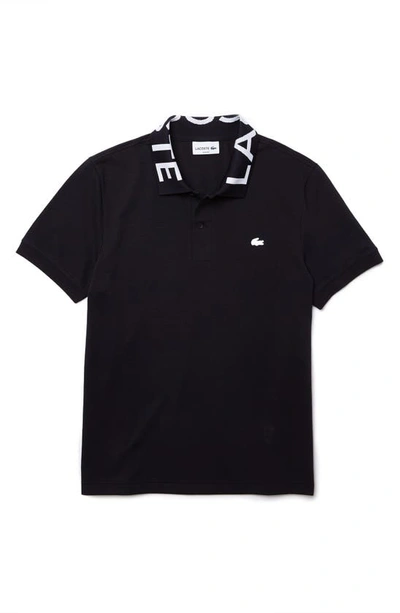 Lacoste Live Slim Fit Polo Shirt - Black
