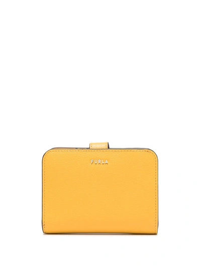 Furla Bill-fold Cardholder In Orange