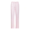 Lauren Ralph Lauren Striped Jersey Pajama Pant In Pink Stripe