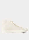 Double Rl Mayport Canvas Sneaker In Brown