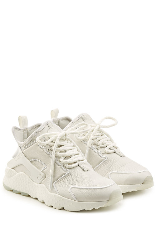 white leather huaraches