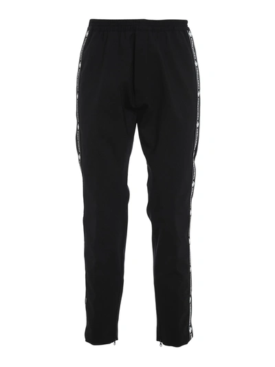 Dsquared2 Stretch Wool Joggers In Black