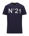 N°21 T-shirt In Dark Purple