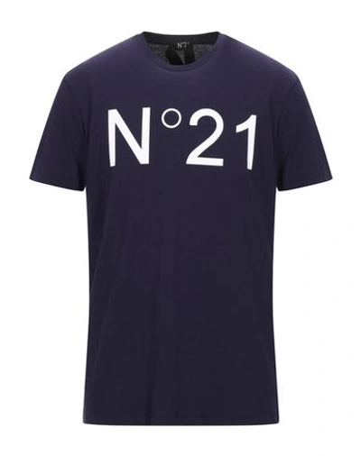 N°21 T-shirt In Dark Purple