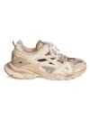 Balenciaga Track 2 Open Sneaker In Beige