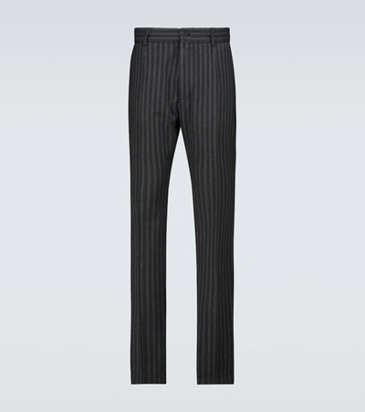 Dolce & Gabbana Striped Formal Pants In Multicoloured