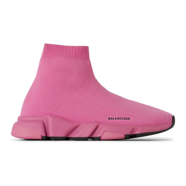 balenciaga socks pink