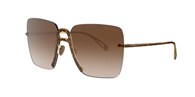 Giorgio Armani Woman Sunglass Ar6118 In Brown Gradient