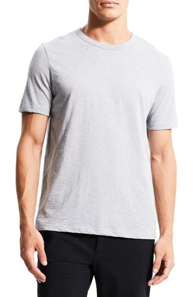 Theory 'precise' Crewneck Luxe Cotton T-shirt In Grey