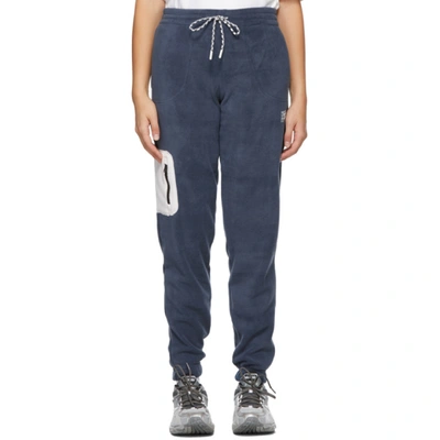 Reebok Classics Blue Winter Escape Lounge Pants In Smoky Indig