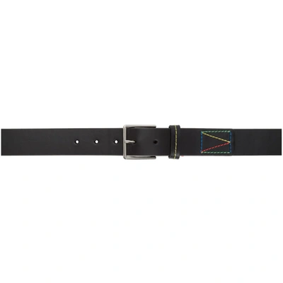 Ps By Paul Smith Black Classic Belt In Black 79