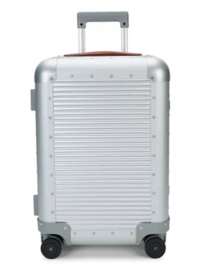 Fpm 53 Bank Cabin Spinner 21" Carry-on Suitcase In Moonlight Silver