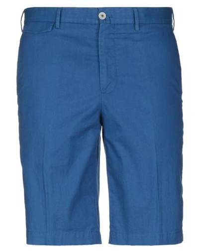Pt Torino Shorts & Bermuda Shorts In Blue