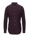 Pal Zileri Shirts In Purple